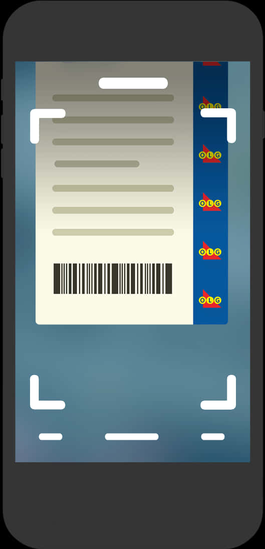 Smartphone Barcode Scanner Graphic