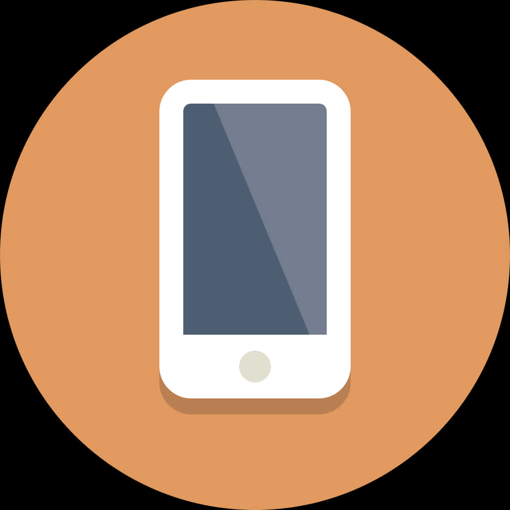 Smartphone Icon Flat Design