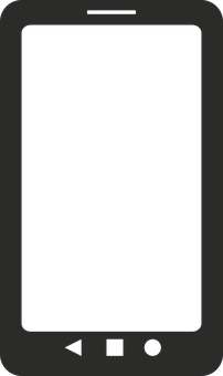 Smartphone Silhouette Vector