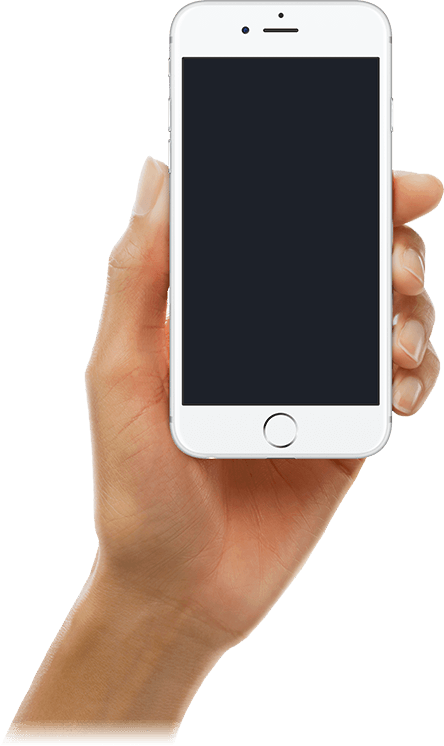 Smartphonein Hand Isolated Background.png