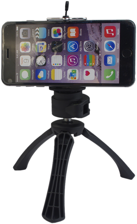 Smartphoneon Tripodfor Selfie