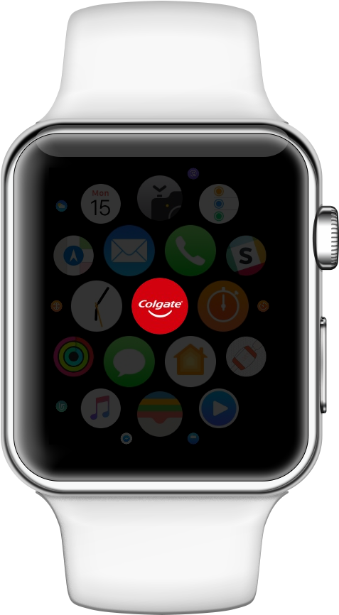 Smartwatch Display Apps View