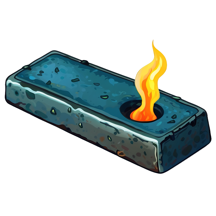 Smelted Iron Ingot Png Vuu