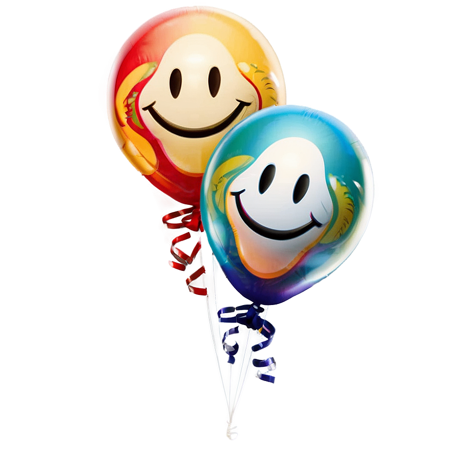 Smiley Face Balloon Png Ibv