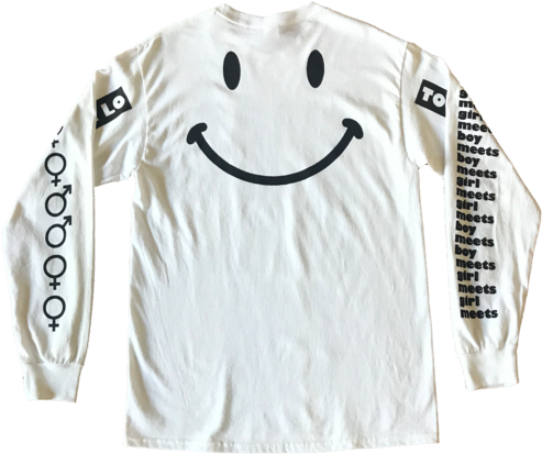 Smiley Face Long Sleeve Shirt