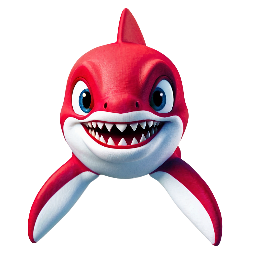 Smiling Baby Shark Art Png Jmp