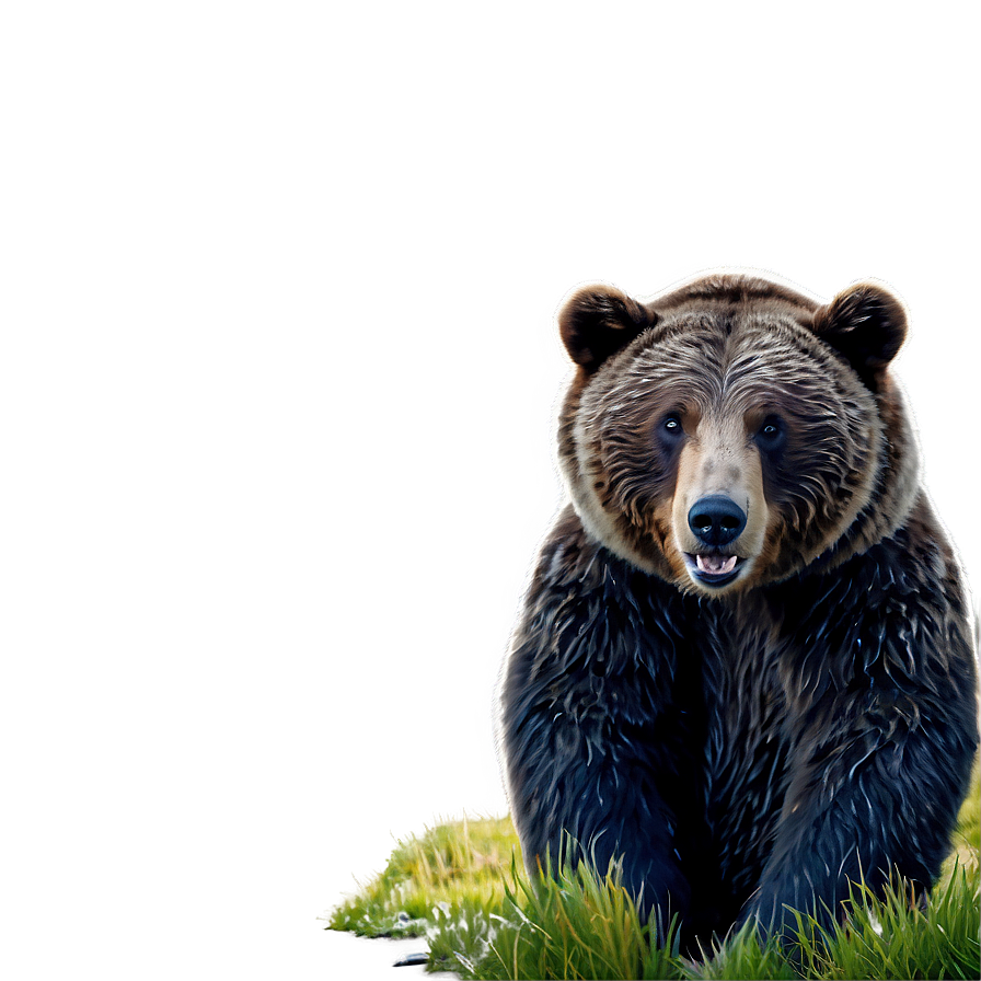 Smiling Bear Cartoon Png Ngg70