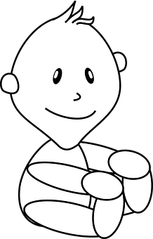 Smiling Cartoon Baby Outline.jpg