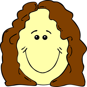 Smiling Cartoon Potato Character