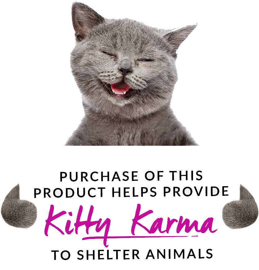 Smiling Cat Kitty Karma Ad