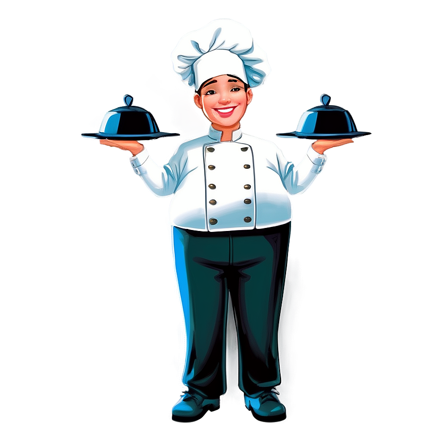 Smiling Chef Png Kfj