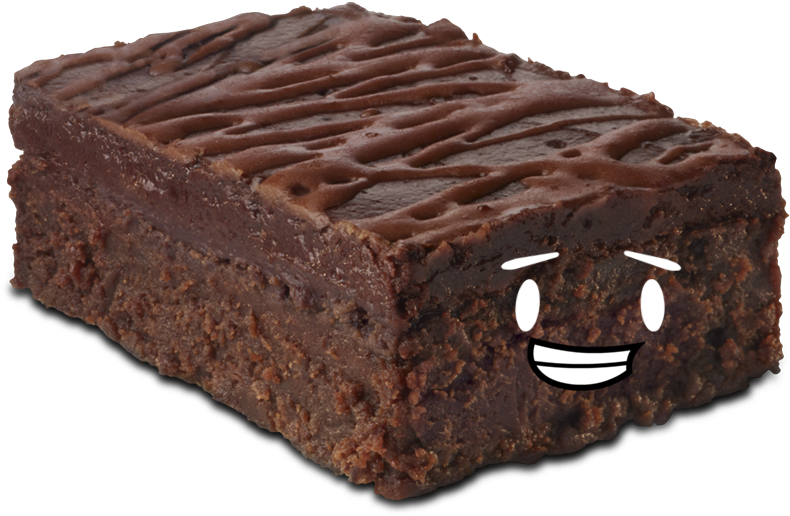 Smiling Chocolate Brownie