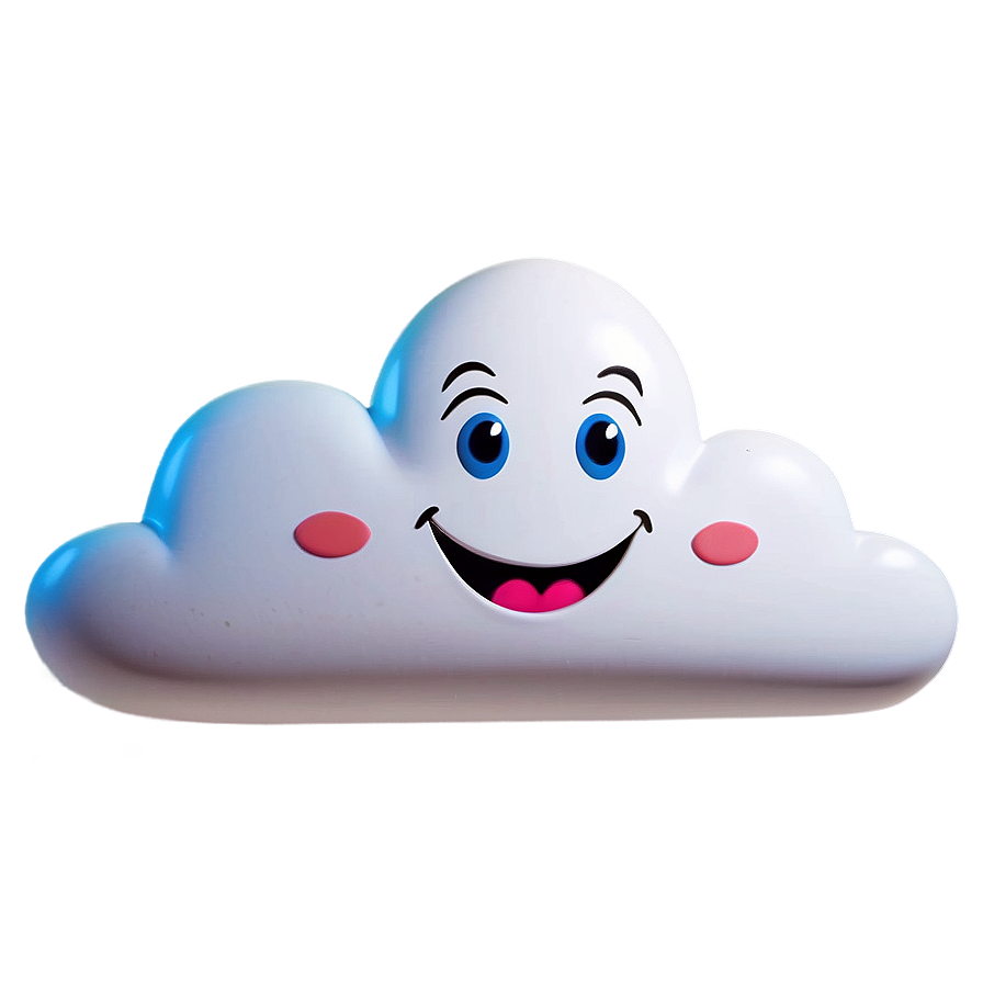 Smiling Cloud Cartoon Png Ohn