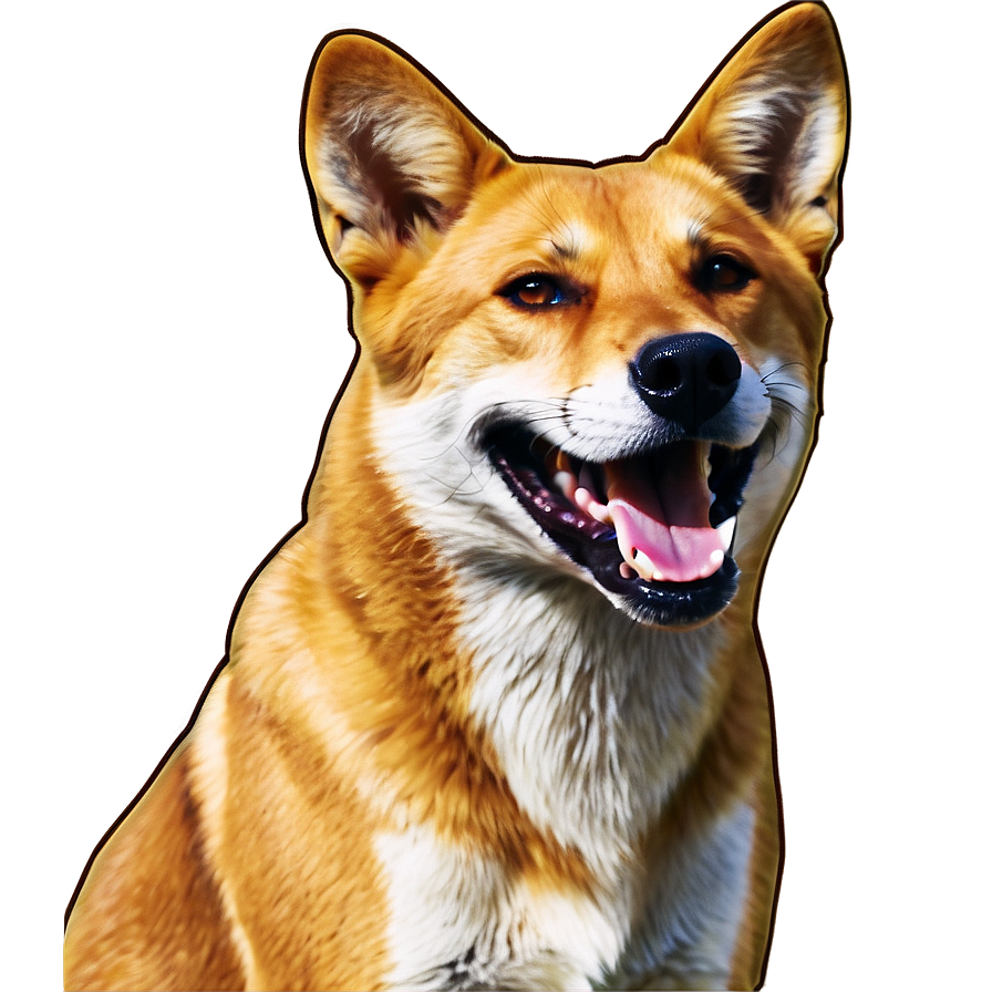 Smiling Dingo Image Png Ivm