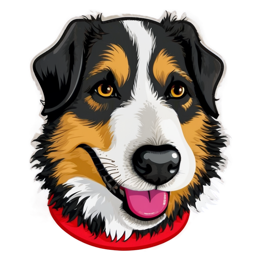 Smiling Dog Face Clipart Png 62