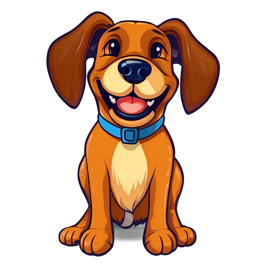 Smiling Dog Face Clipart Png Bsw71