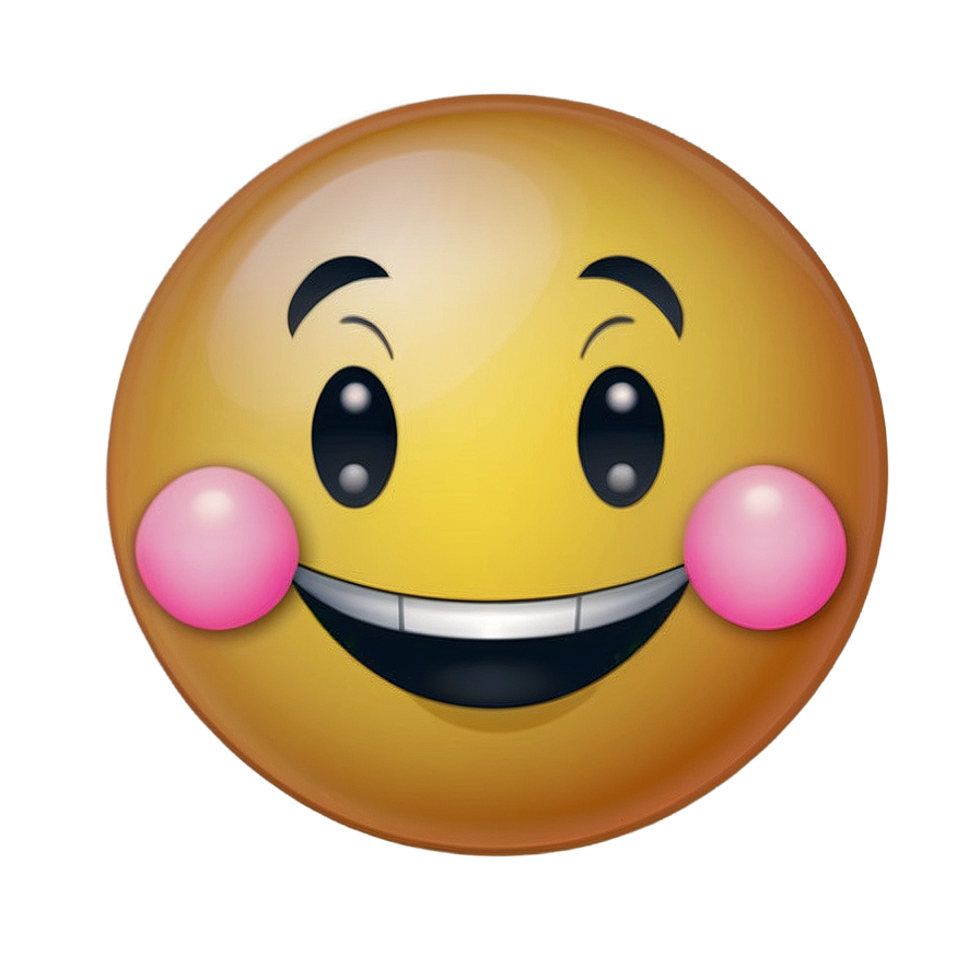 Smiling Emoji With Blush Png 05242024