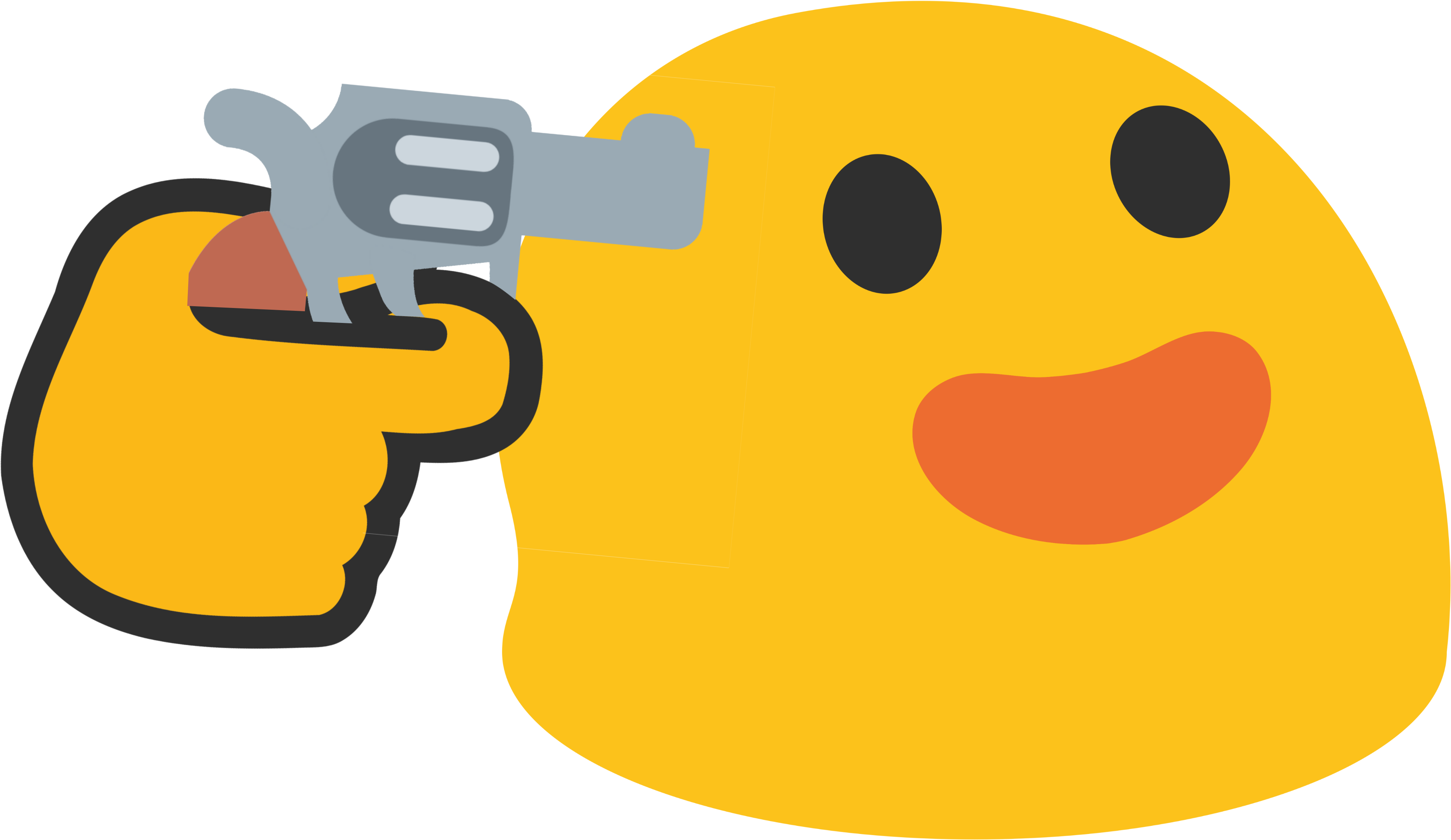 Smiling Emoji With Gun