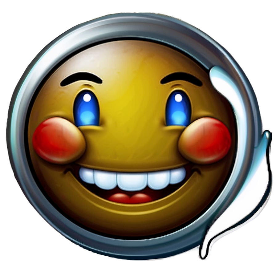 Smiling Emoji With Halo Png Trs