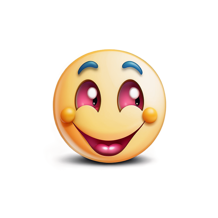 Smiling Emoji With Rosy Cheeks Png 05242024