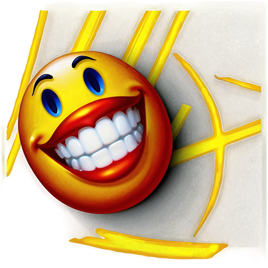 Smiling Emoji With Teeth Png 46