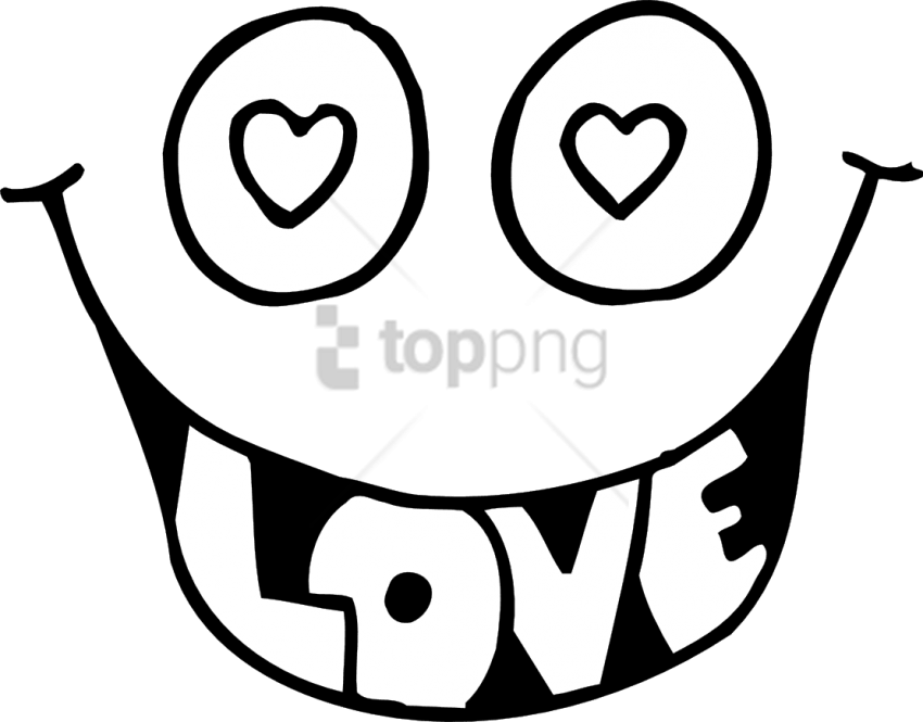 Smiling Face Love Graphic