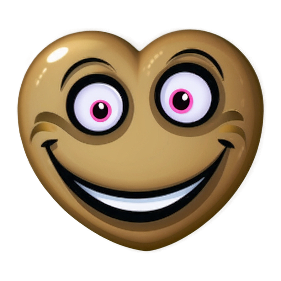 Smiling Face With Heart-shaped Eyes Emoji Png Was14