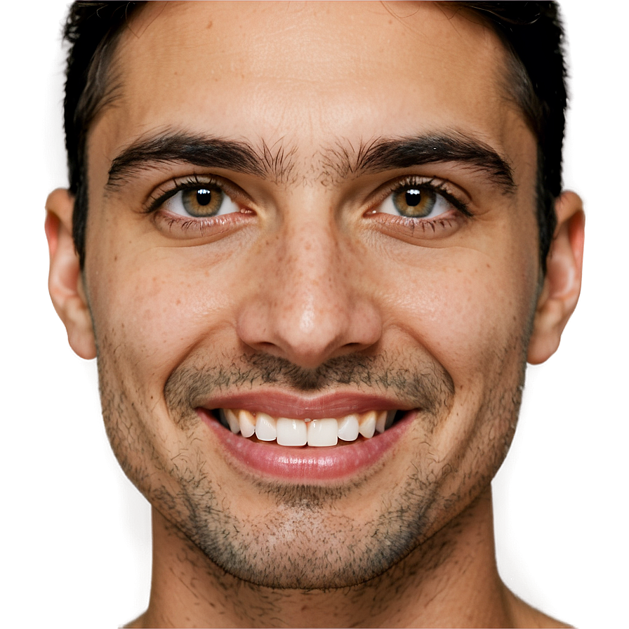 Smiling Face With Nose Png 4