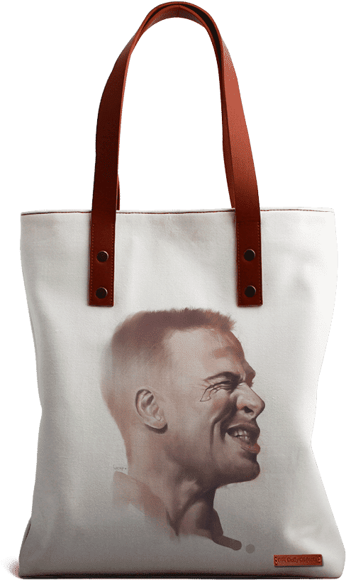 Smiling Man Tote Bag