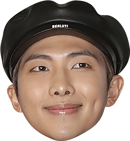 Smiling Manin Black Beret