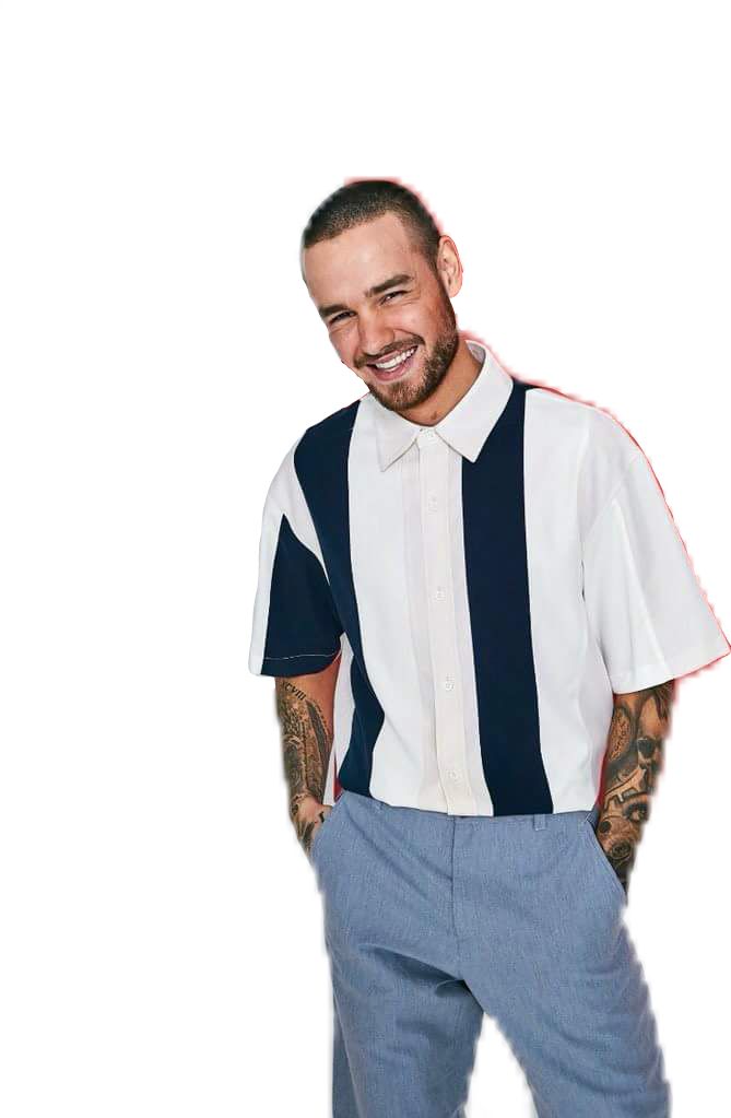 Smiling Manin Blue Pantsand White Shirt