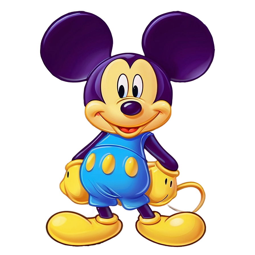 Smiling Mickey Character Png Kai