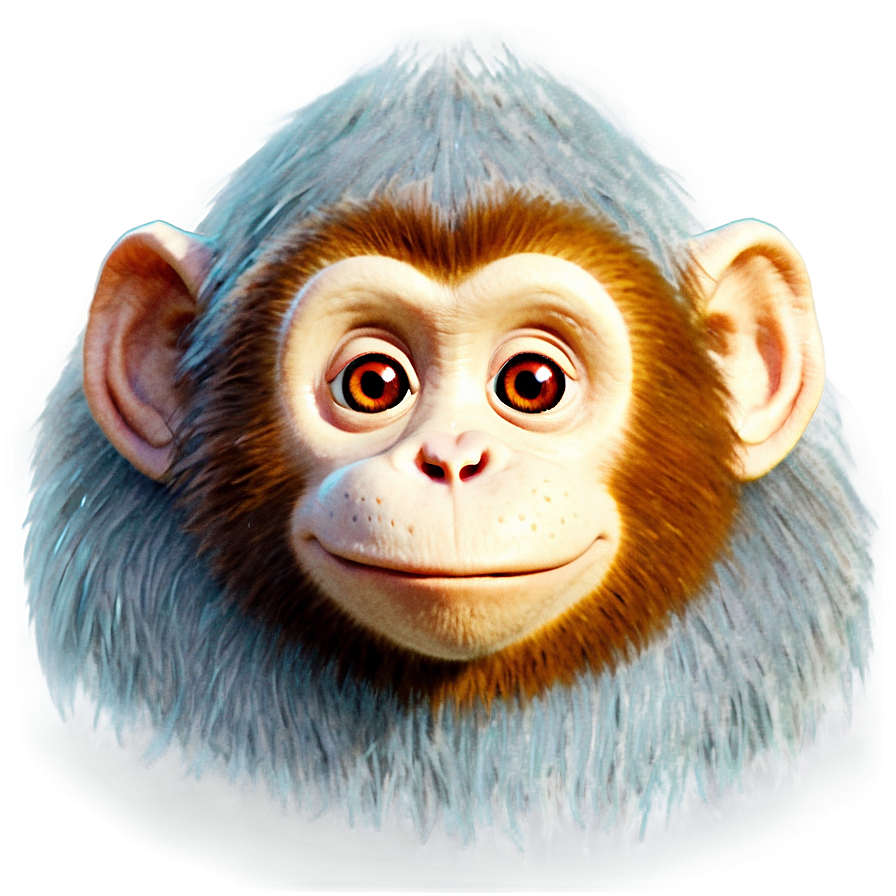 Smiling Monkey Face Png 59