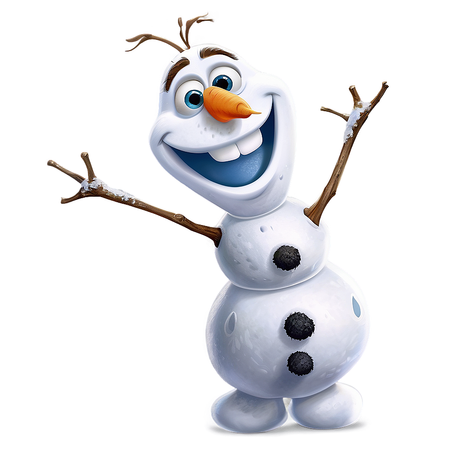 Smiling Olaf Illustration Png 89