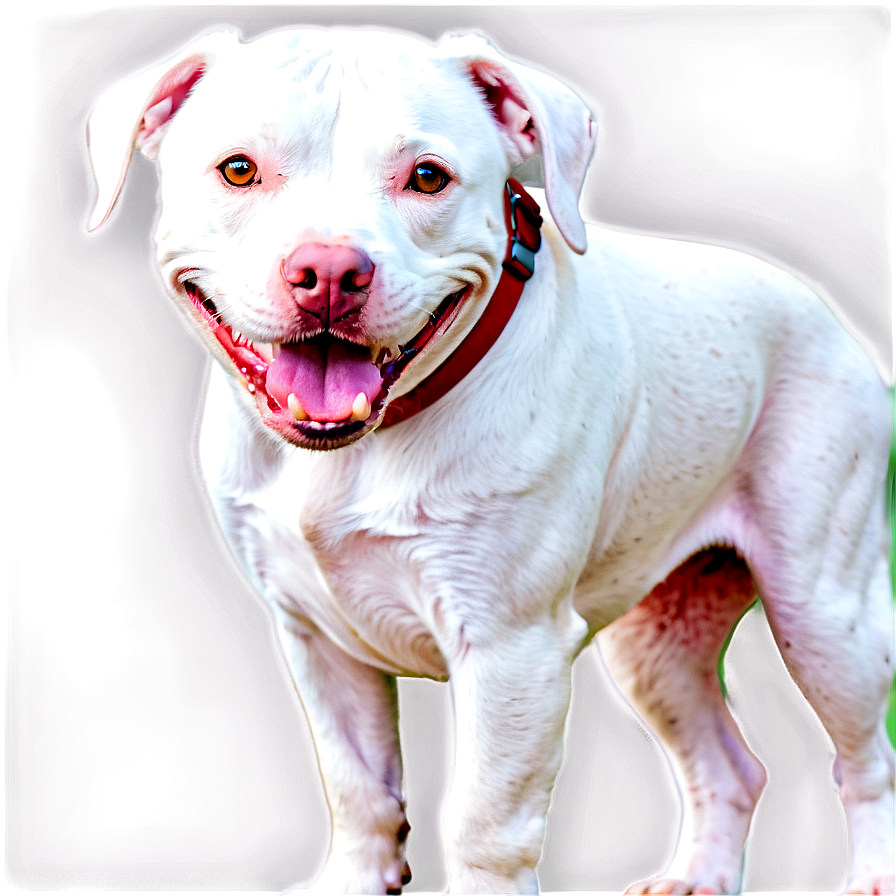 Smiling Pitbull Png 05212024