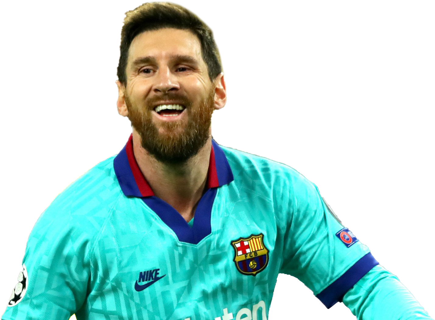 Smiling Soccer Star Messi
