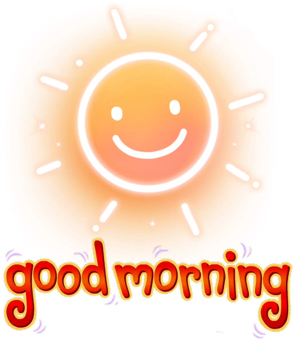 Smiling Sun Good Morning Greeting