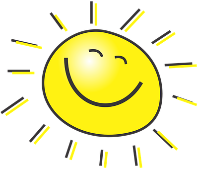 Smiling Sun Graphic