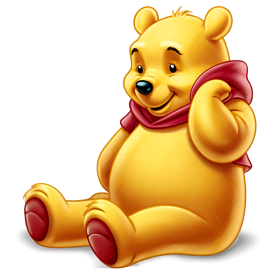 Smiling Winnie The Pooh Png Tsb