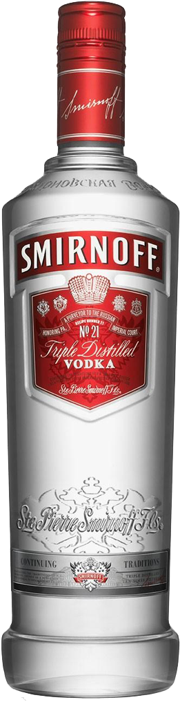 Smirnoff No21 Vodka Bottle