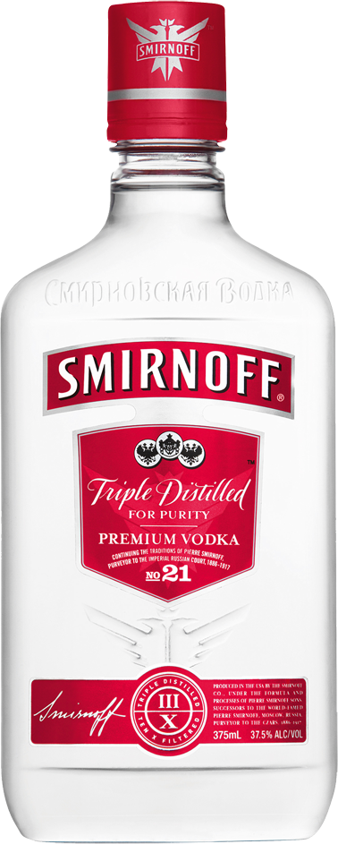 Smirnoff Premium Vodka Bottle