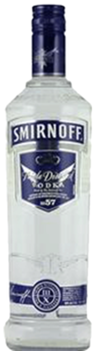 Smirnoff Vodka Bottle