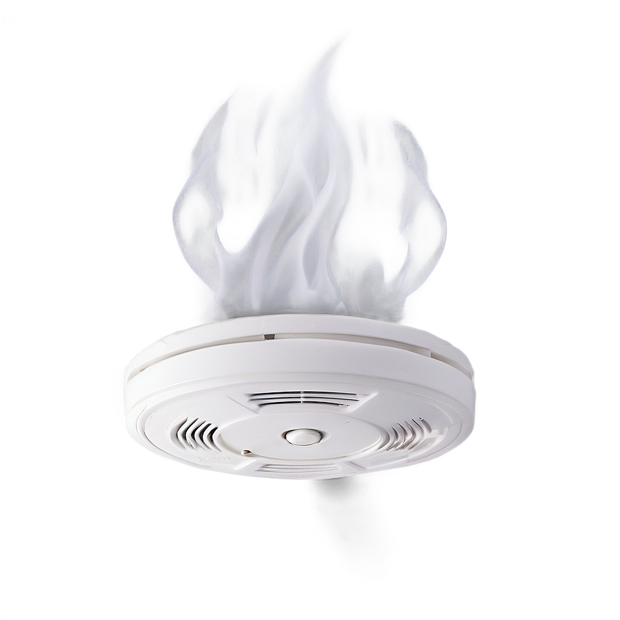 Smoke Detector With Test Button Png Kkr