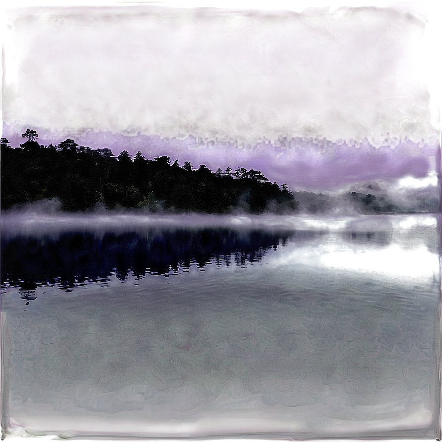 Smokey Fog Over Water Png Iyn21