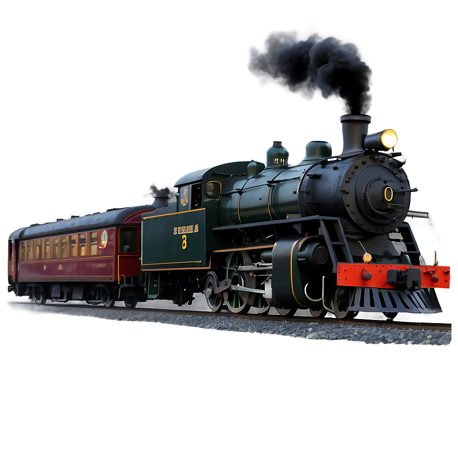 Smokey Steam Train Png 66