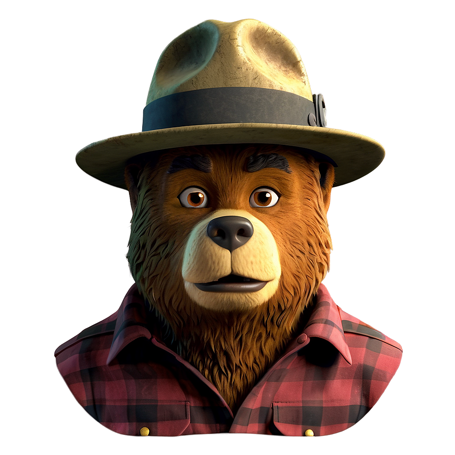 Smokey The Bear Animated Png Tat