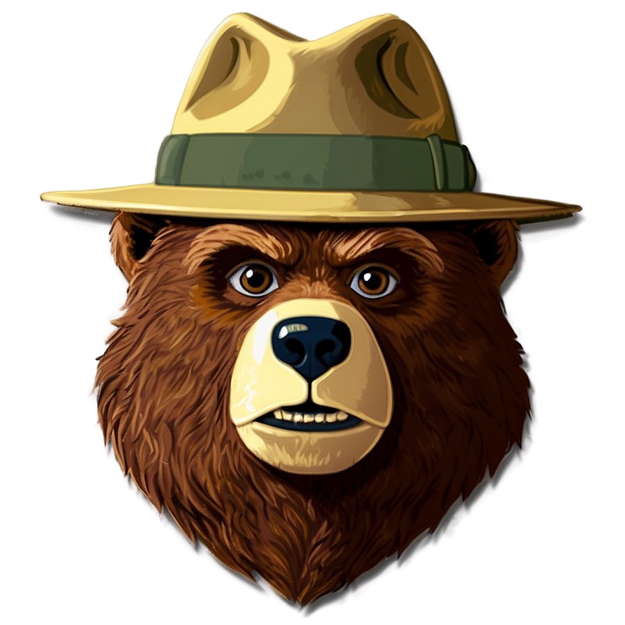 Smokey The Bear Forest Ranger Png Ktx65