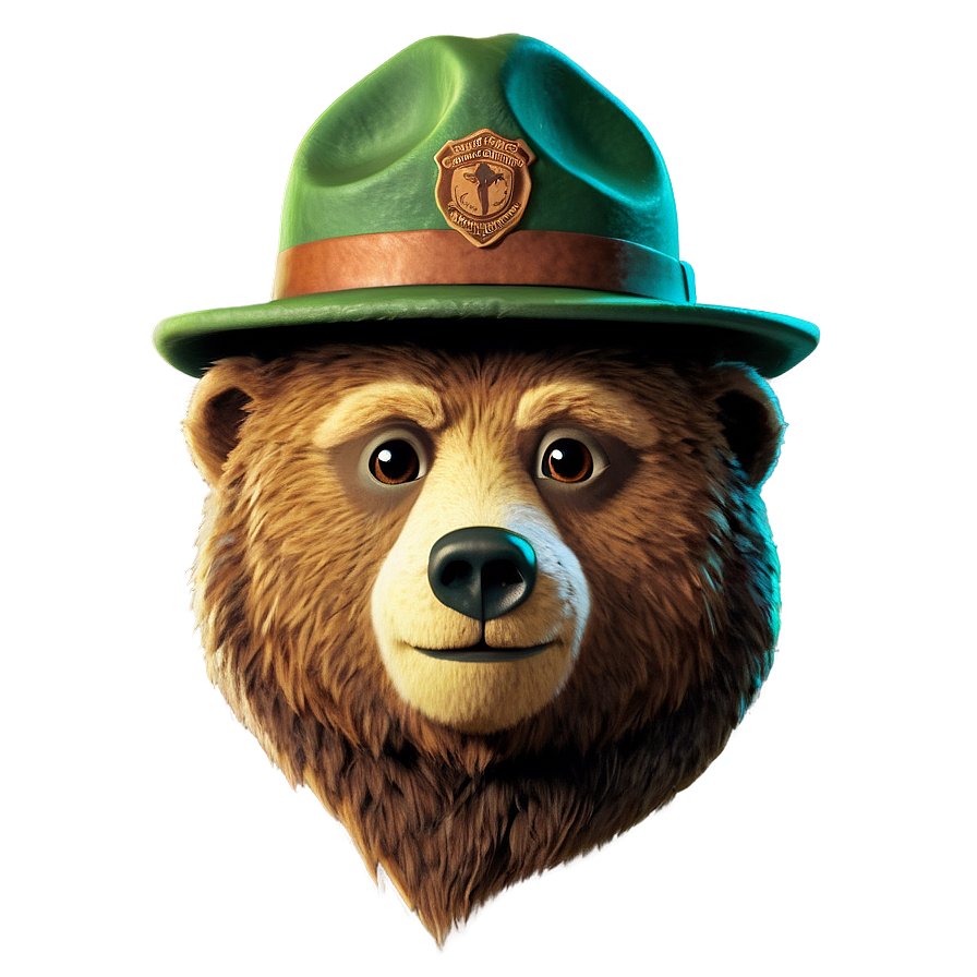 Smokey The Bear National Park Service Png Lpk87