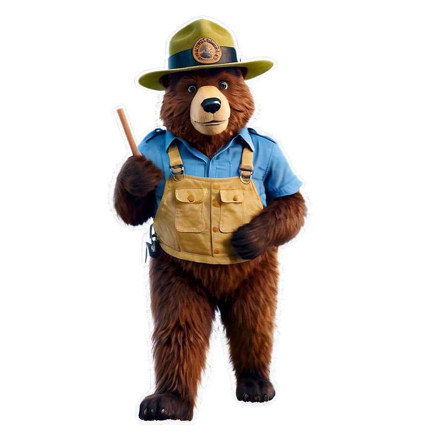 Smokey The Bear Prevent Wildfires Png 06122024