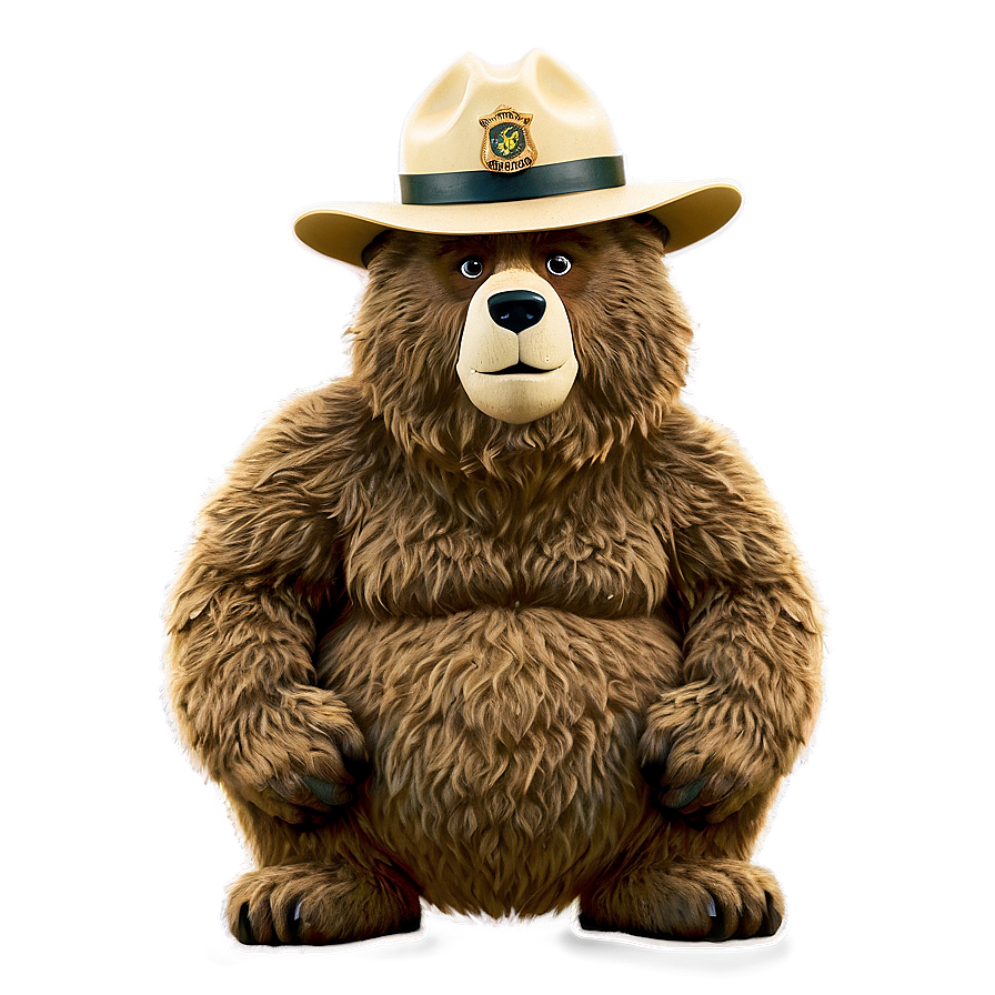 Smokey The Bear Prevent Wildfires Png Eys